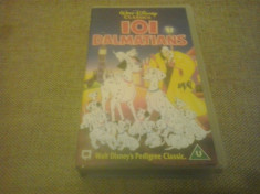 101 Dalmatians - Walt Diseny Classics - VHS - Caseta video foto