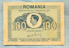 A1219 BANCNOTA-ROMANIA- 100 LEI- 1945 -SERIA FS -starea care se vede foto