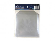 MediaRange Plastic Sleeves with Flap Pack 50 foto