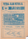 Program meci fotbal PETROLUL PLOIESTI - SOIMII SIBIU 06.12.1980