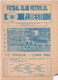 Program meci fotbal PETROLUL PLOIESTI - SOIMII SIBIU 06.12.1980