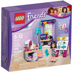 Lego Friends 41115 Atelierul de creatie al Emma&amp;#039;s Creative Workshop Original NOU foto