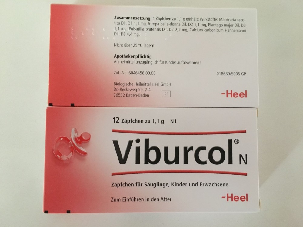 VIBURCOL - supozitoare homeopate pentru bebelusi - val. 06.2025 ...
