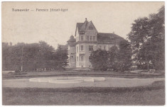 #1797- Romania, Temesvar, Timisoara c.p. necirculata: Parcul Ferencz Jozsef foto