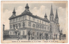 #1790- Romania, Timisoara, Josefini c.p. scrisa necirculata: Liceul Notre Dame foto