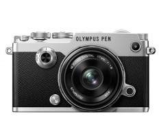 Olympus PEN-F 1718 Kit slv/blk / PEN-F silver + EW-M1718 black foto