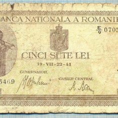 A1277 BANCNOTA-ROMANIA-500 LEI-19-VII-22-(19)41-SERIA0703469-starea care se vede