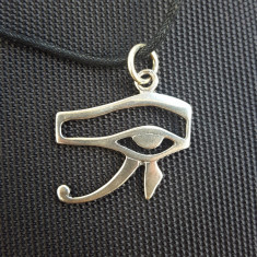 Pandantiv talisman Ochiul lui Horus - argint foto