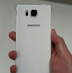 Capac Samsung Galaxy Alpha + acumulator original foto