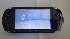 Consola PSP 1000 MODATA PSP FAT MODAT Card 8 GB + 96 Jocuri Pe Card foto