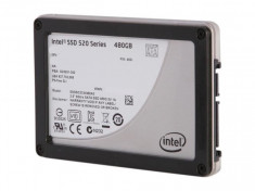 SSD gaming Intel 480 GB SATA-III 520 Series 2.5 inch bulk SSDSC2CW480A3 foto