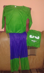 Costum Hulk 5-7 ani foto