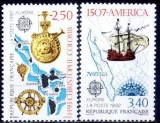 C1765 - Franta 1992 - cat.nr.2755-6 - neuzat,perfecta stare - europa, Nestampilat