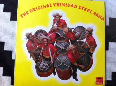 Original Trinidad Steel Band 1966 disc vinyl lp muzica latin reggae polydor VG+ foto