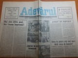 Ziarul adevarul 12 mai 1990 -alianta 20 mai demonstratie in jurul parlamentului