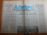ziarul adevarul 3 februarie 1990-declaratia lui ion iliescu presedintele CFSN