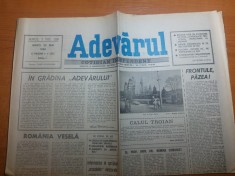 ziarul adevarul 29 mai 1990-articol despre revolutia din decembrie