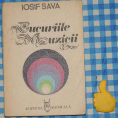 Bucuriile muzicii Iosif Sava