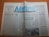 Ziarul adevarul 4 mai 1990 -art. &quot; televiziunea este a tarii &quot;