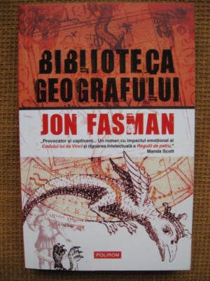 Jon Fasman - Biblioteca geografului (thriller, Polirom) foto