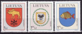 Lituania 2001 - cat.nr.673-5 - neuzat,perfecta stare, Nestampilat