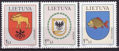 Lituania 2001 - cat.nr.673-5 - neuzat,perfecta stare foto