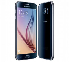 Samsung Galaxy S6 Black Saphire 32gb Negru Garantie 1 An Liber de Retea foto