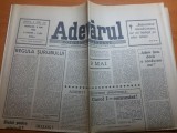 Ziarul adevarul 9 mai 1990 -113 ani de la cucerirea independentei de la 1877