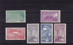 ROMANIA 1939 LP 132 CEFERIADA SERIE MNH foto