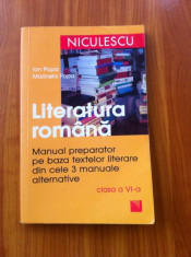 Manual preparator pentru limba si literatura romana foto