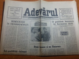 Ziarul adevarul 6 februarie 1990-iunie 1969 o prima sfidare la adresa dictaturii