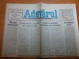 ziarul adevarul 4 februarie 1990-art. &quot;prima lectie practica de democratie &quot;