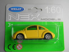 Macheta auto - WELLY DIE CAST - VW NEW BEETLE foto