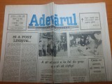 Ziarul adevarul 22 mai 1990-estimarile il dau pe ion iliescu castigator cu 84,6%