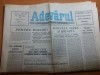 Ziarul adevarul 1 februarie 1990-abolirea pedepsei capitale + calendarul crestin