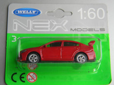 Macheta auto - WELLY DIE CAST - SUBARU WRX ST1 foto