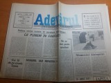 Ziarul adevarul 5 mai 1990 -articolul &quot; minerii. iar minerii ? &quot;