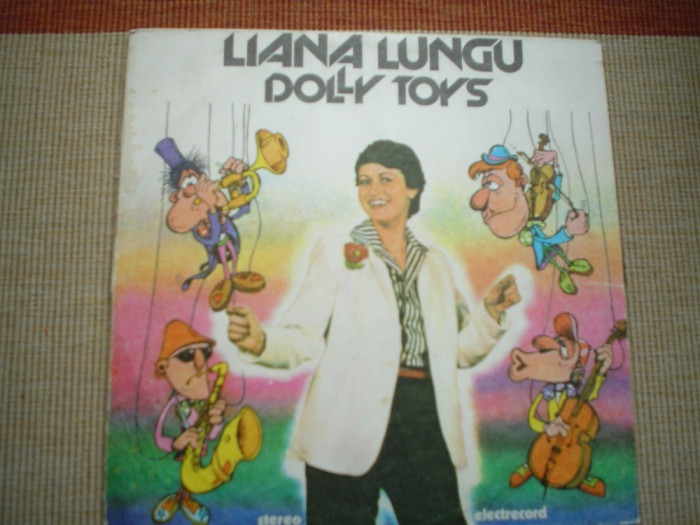 liana lungu dolly toys album disc vinyl lp muzica usoara usoara slagare pop EDE 02211 VG+