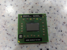 Procesor laptop Dual Core AMD Athlon64 X2 TK57 1.9Ghz socket S1g1 dual core foto