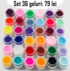 Kit set 36 geluri UV color Unghii False foto