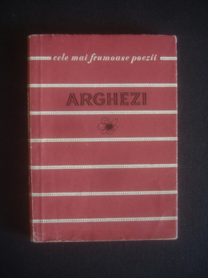 ARGHEZI - VERSURI ALESE * CELE MAI FRUMOASE POEZII foto