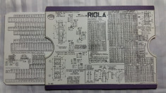 RIGLA DE CALCUL PENTRU RULMENTI - FORMAT 20 X 15 CM - 2 PIESE , 1 MOBILA foto