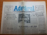 Ziarul adevarul 6 martie 1990-casa republicii a devenit muzeu