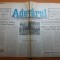 ziarul adevarul 25 aprilie 1990-miting in piata universitatii
