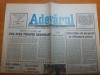 Ziarul adevarul 5 iulie 1990 - interviu cu theodor stolojan