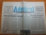 ziarul adevarul 5 iulie 1990 - interviu cu theodor stolojan