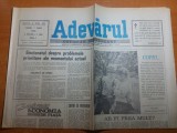 Ziarul adevarul 1 iunie 1990 - articolul &quot; seizbul politic al strazii&#039;