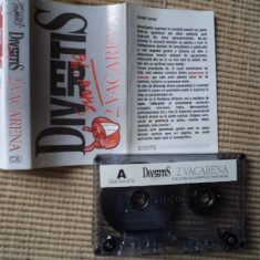 Divertis show 2 Vacarena 1996 caseta audio momente vesele muzica tempo music