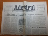 ziarul adevarul 19 aprilie 1990- arti. &quot;istoria tragica a literaturii romane&quot;