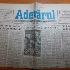 ziarul adevarul 22 martie 1990-3 luni de la revolutie,articol despre revolutie